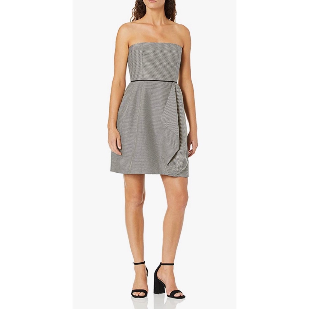 HALSTON strapless DRESS